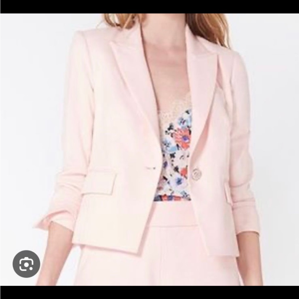 NWT veronica beard danielle pink blazer jacket dickey